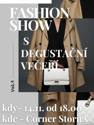 🎀 FASHION SHOW s degustační večeří Vol.1 🎀 Večer, který propojí krásu, péči o tělo i duši, a nezapomenutelný zážitek. 👠...